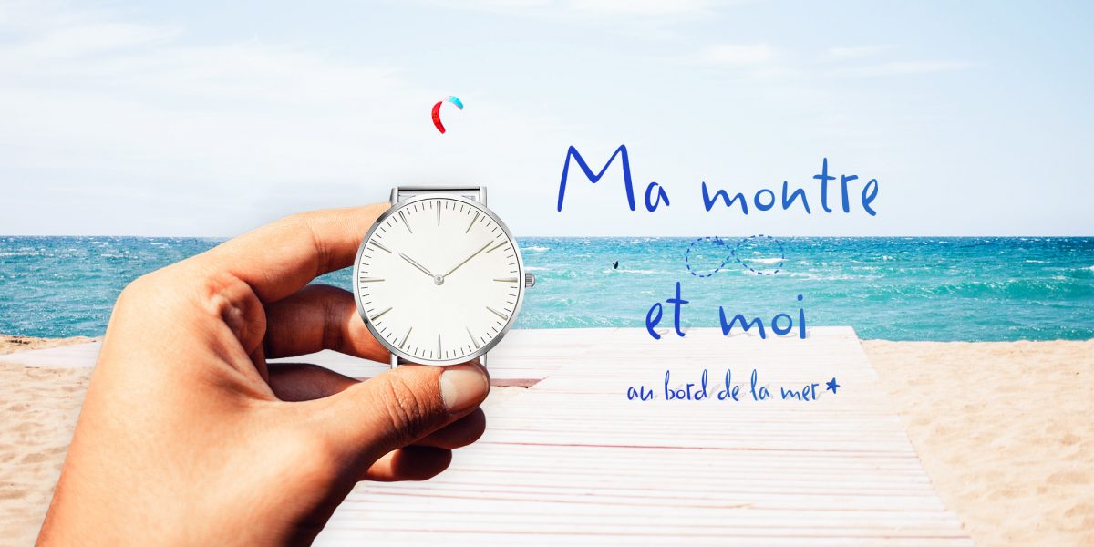 MA MONTRE ET MOI….AU BORD DE LA MER MA MONTRE ET MOI….AU BORD DE LA MER