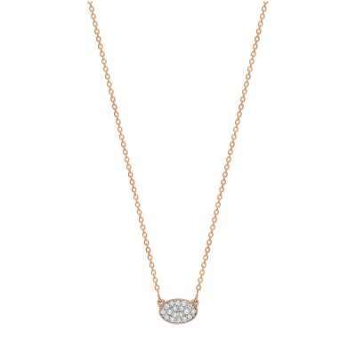 mini sequin diamond necklace