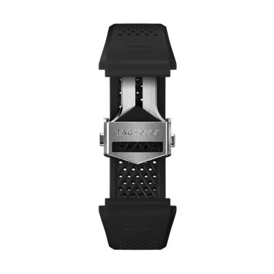 TAG Heuer Bracelet 45mm caoutchouc noir